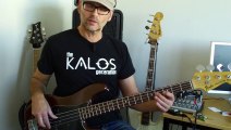 How to do trills on bass , funky beginner/intermediate bass lesson