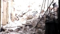 دمار في اسواق حلب القديمة