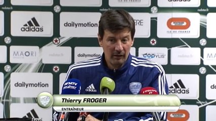 Red Star - USCL : Conférence de presse des entraîneurs (J01 S15/16)