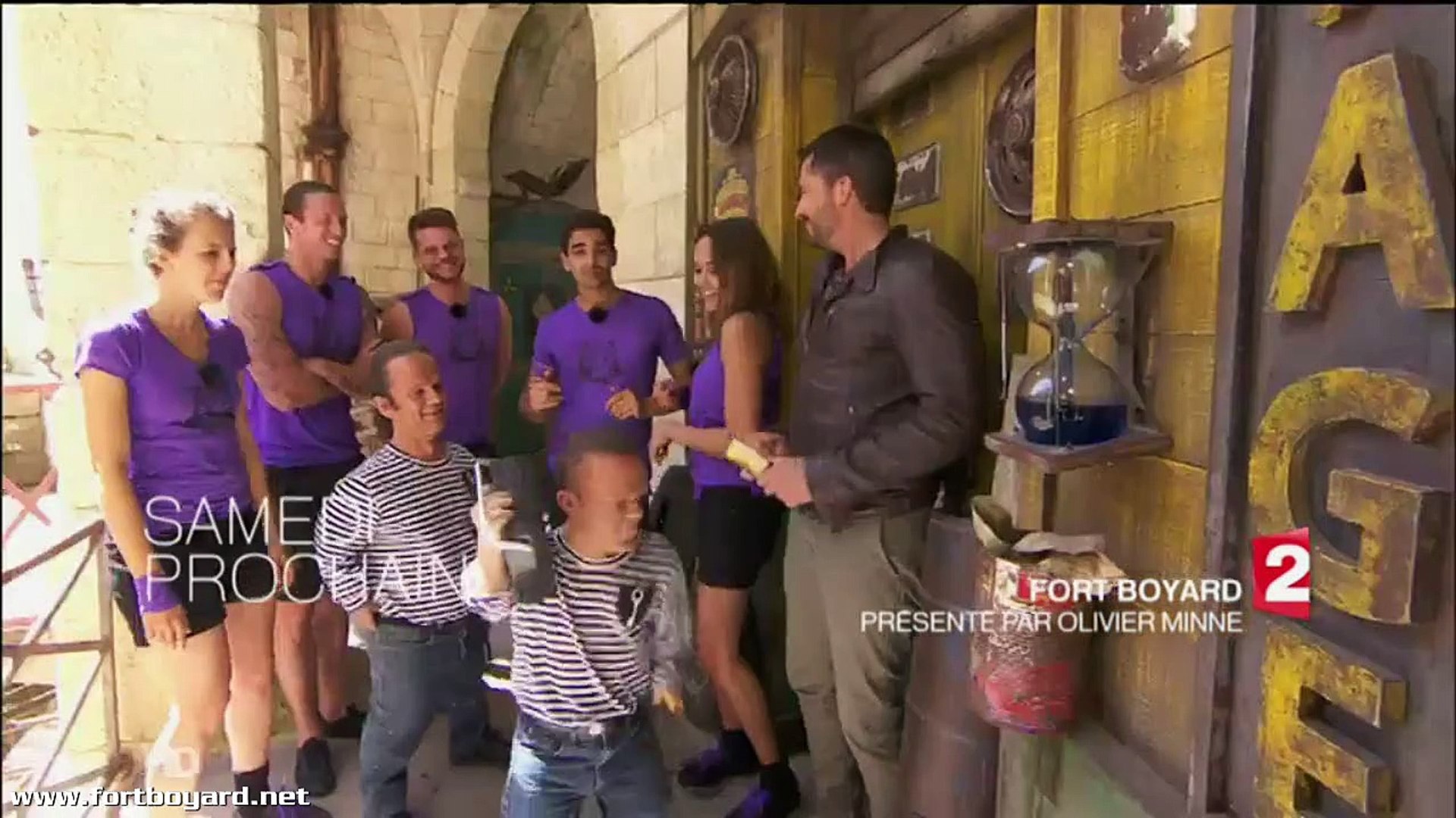 Fort Boyard Equipe Fred Bousquet Fort Boyard 2015 : bande-annonce de l'émission du 8 août 2015 - Equipe de Frédérick  Bousquet - Vidéo Dailymotion