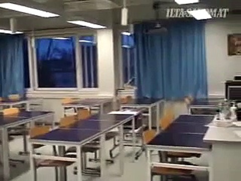 Video from inside Jokela High School