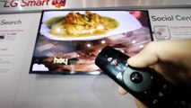 Nuevo Magic Control de LG Smart TV: Juan Castromil nos desvela sus secretos en CES 2012