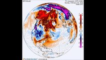 Temperature anomaly forecasts February 2-9, 2014