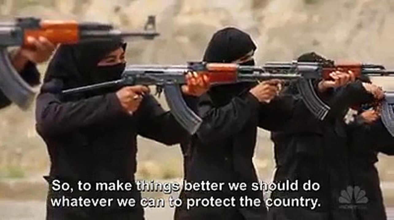 Pakistani female commandos ...