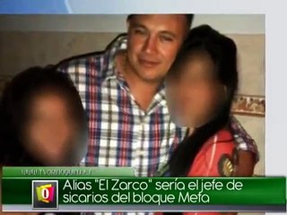 Alias El Zarco sería el jefe de sicarios del bloque Meta