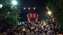 恩智祭り「恩智神社夏季例祭」(八尾市）/ 平成２７年８月１日(土）夜の部 Onji Shrine summer festival ( August 1, 2015) in Yao city of  Osaka, Japan