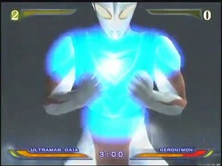 ULTRAMAN  GAIA  FIGHTING  IN  FER & FE3
