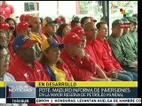 Maduro: inversiones en Venezuela están seguras