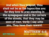 The Gospel according to St. Matthew - Chapter 6