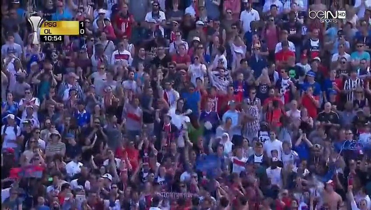 Trophée des Champions : PSG Lyon 2-0 (01/08/2015)