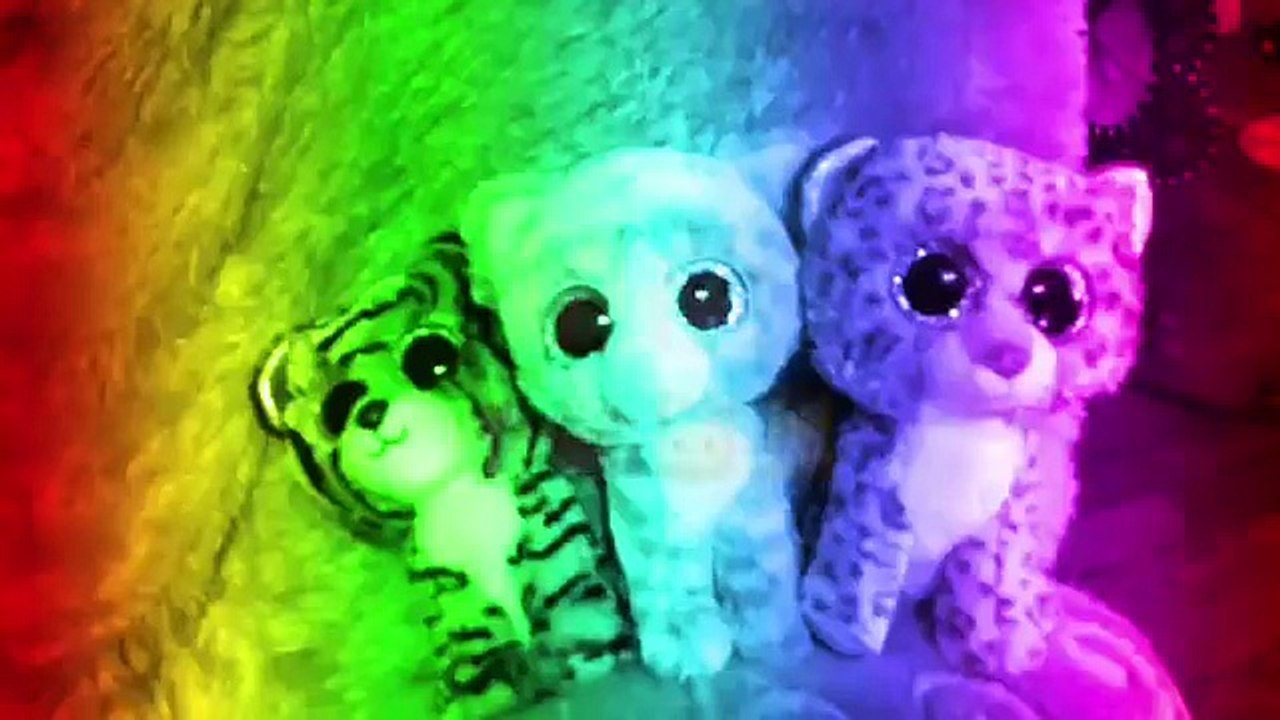 "There's a Cat Licking Your Birthday Cake" Beanie Boo Edition!