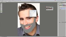 Photoshop CC & CS6 - tutoriel - ajouter une barbe à un visage - graphistudio.be