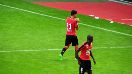 01/08/15 : SRFC-Torino : changement André/Grosicki (70')