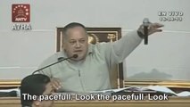 Diosdado Cabello - Si no reconocen las instituciones, no tendrán derecho de palabra ( Eng Sub)