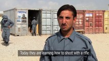 NATO in Afghanistan - Czech troops train Afghan Police in Logar