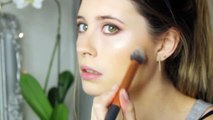 Date Night Hair & Makeup: Golden Green & Navy Smokey Eye Collab with MeMyMouse1 | Beautyos