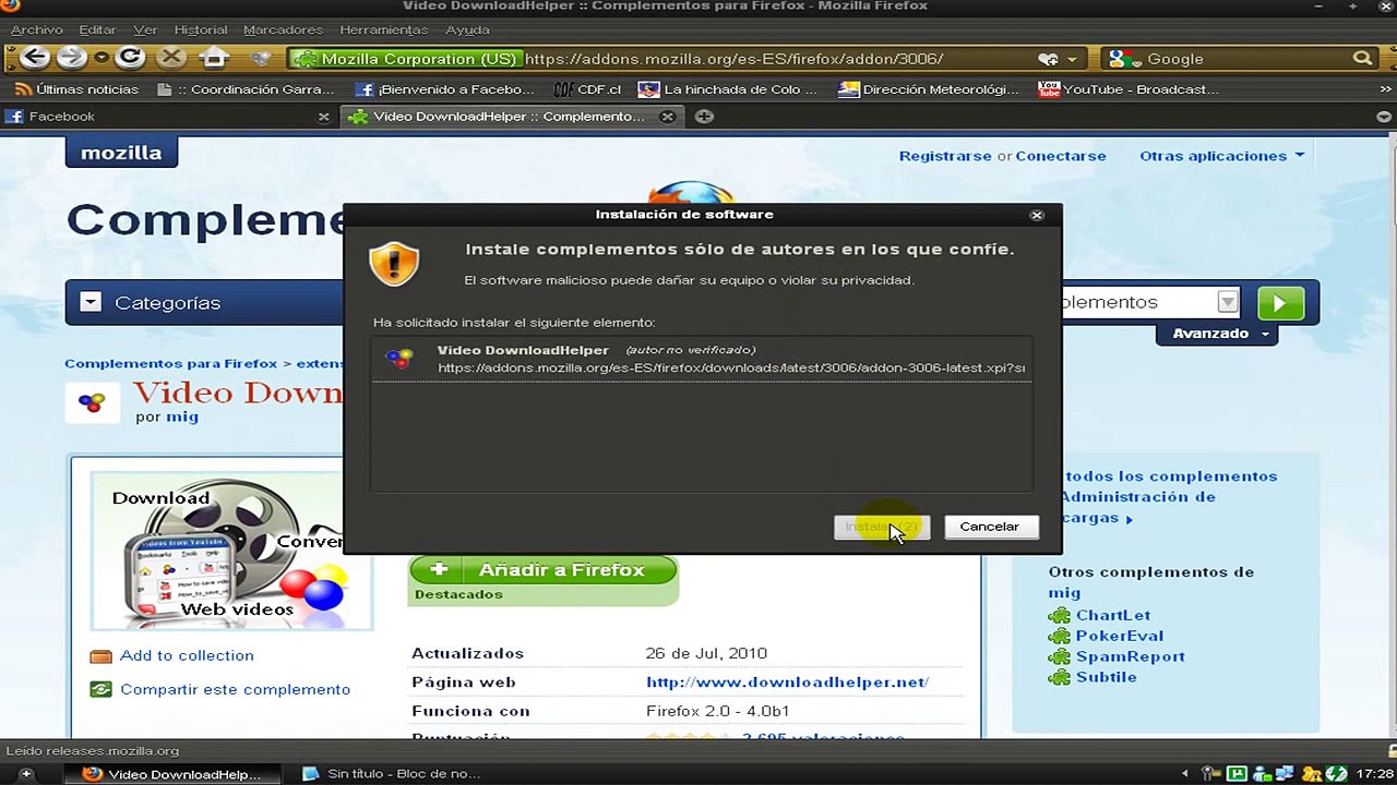 Descargar Cualquier Video De Internet!!