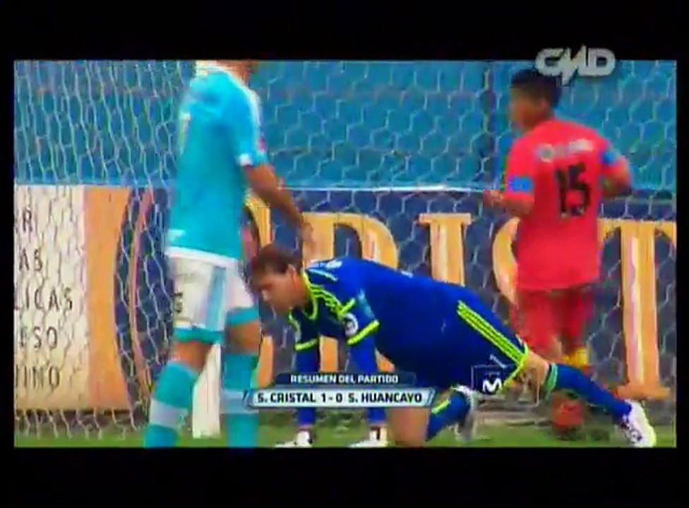 Sporting Cristal venció 1-0 a Sport Huancayo con gol número 100 de Carlos Lobatón