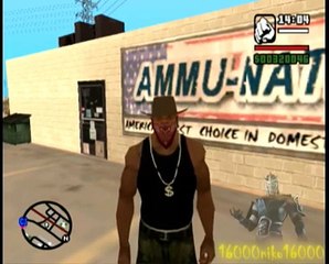 GTA San Andreas Loquendo - Carl Jonshon CJ Quiere Ser Un Maestro Pokemon +  Lagarto Ninja