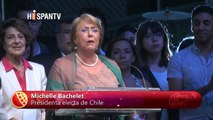 Bachelet, acorralada por estudiantes antes de asumir
