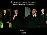 Organista Cantante Marco T- Tel. 3173358000- De amor se nace y se muere