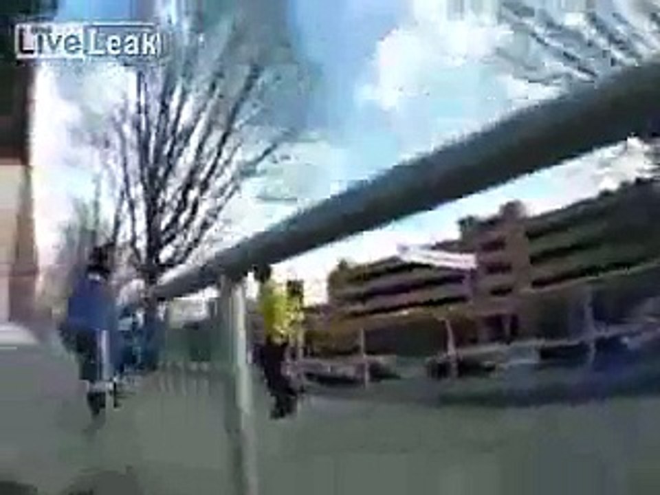 Security Guard vs Skaters: "What You Want To Do?"