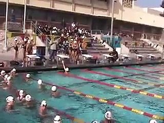 Michael Phelps racing Swim Pasadena kids.mp4