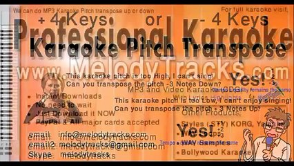 sone di taweetri Pakistani Karaoke - www.MelodyTracks.com