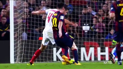 Lionel Messi ● Defensive & Pressing Skills ● 2014-2015