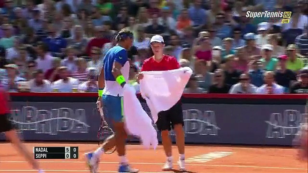 Rafael Nadal 2-0 Andreas Seppi