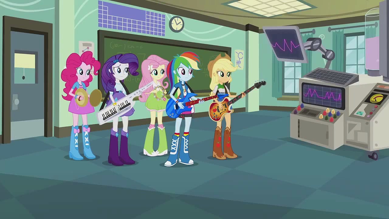My Little Pony Equestria Girls Friendship Games Animated Short #1 The Science of Magic