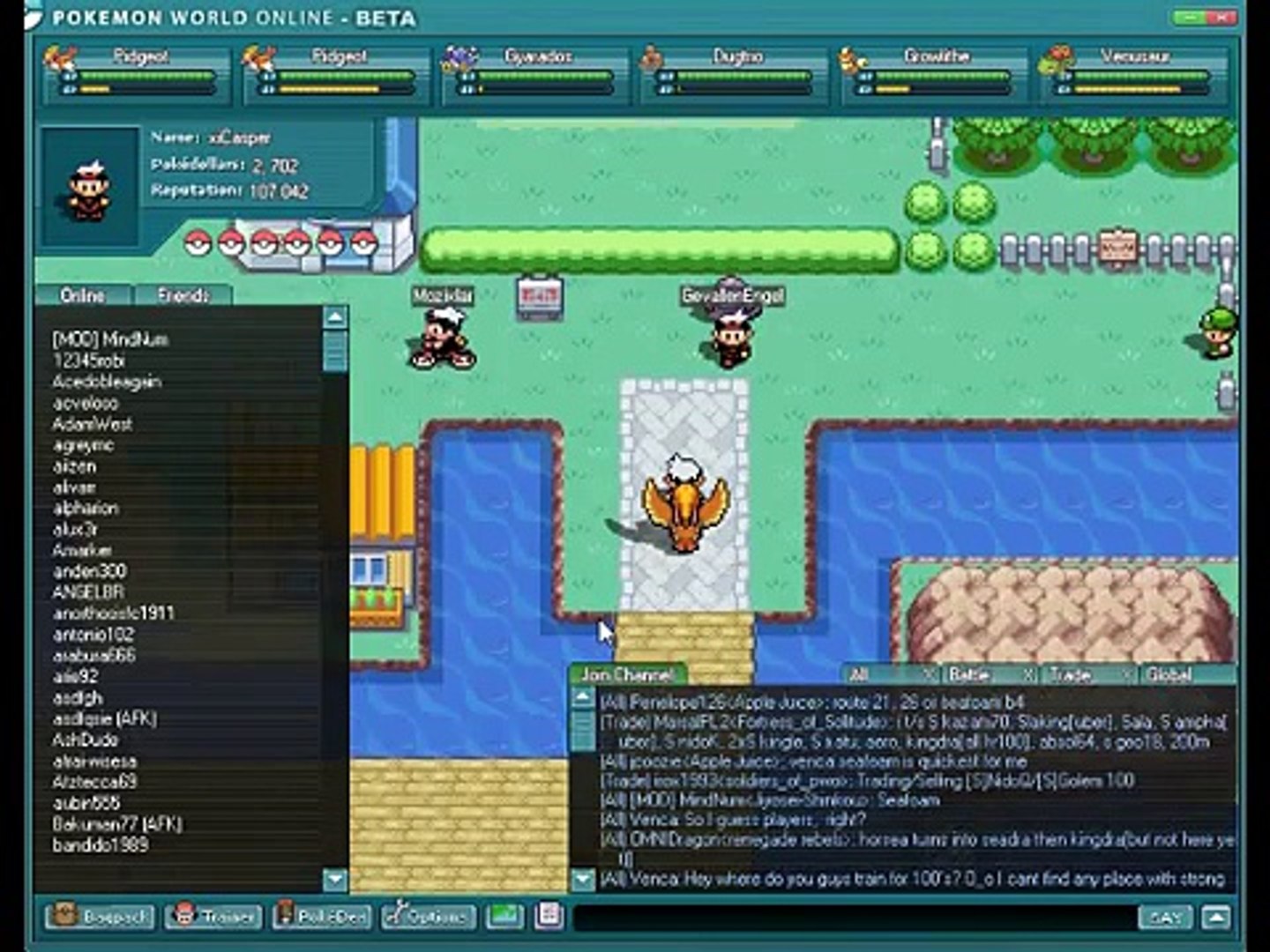 Pokemon World Online Gameplay Video Dailymotion