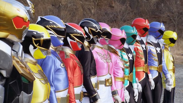 Power Rangers New Vrak is Back Samurai Rangers And Megaforce Rangers