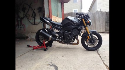 mivv Double gun exhaust Fz8
