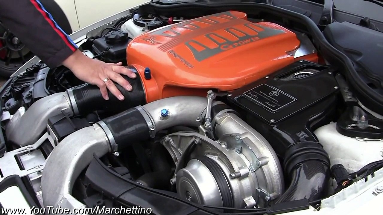 Supercharged BMW M3 E92 Sound! G-Power Tuning