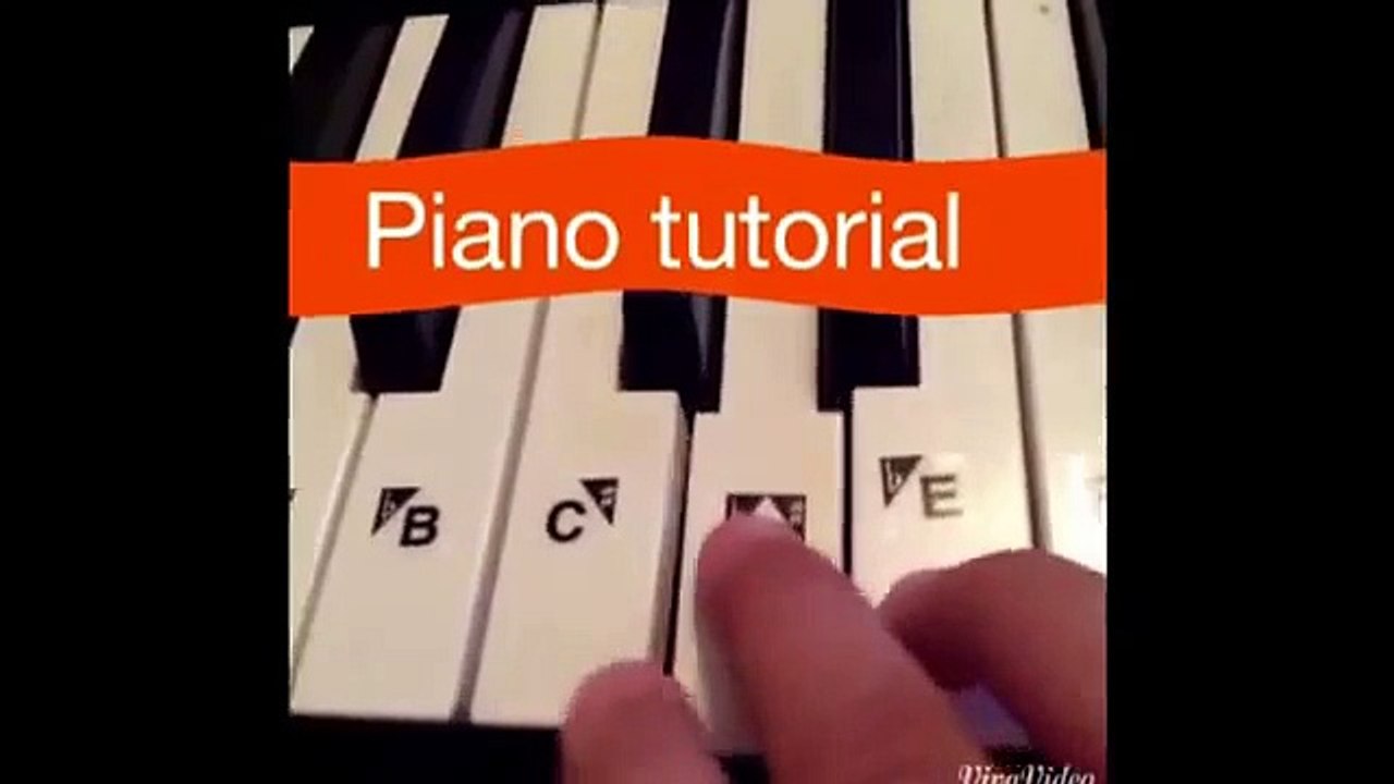 Piano tutorial - mary had a little  Lamb