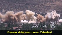 Fuerzas sirias avanzan en Zabadani