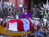 Rinden homenaje en Huancayo a soldados caídos en ataque terrorista