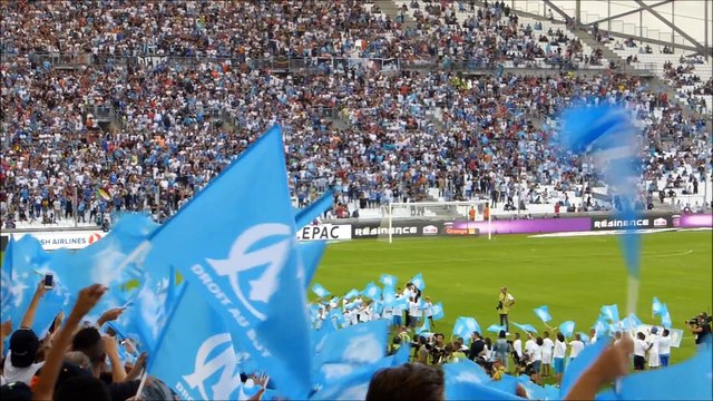 OM / JUVENTUS : entrée des joueurs