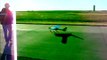 R/C airplane taxi and takeoff at Alva, Oklahoma airport