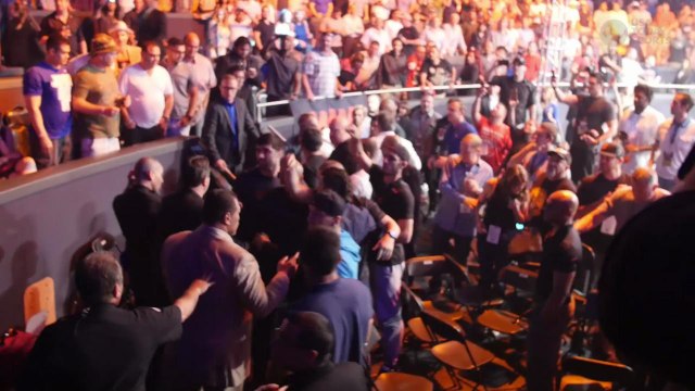 WSOF 22 stands erupt as current and former ufc fighters fight in the seats