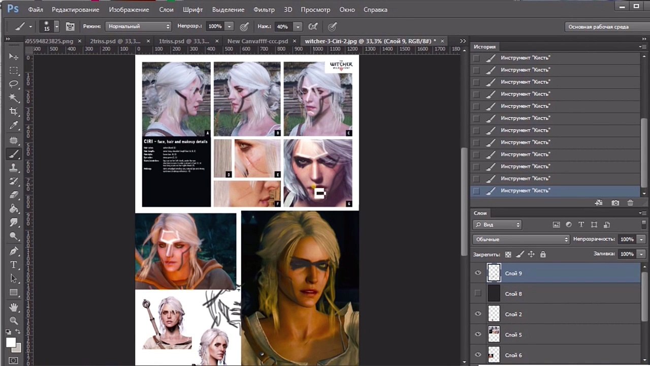 The Witcher 3: CIRI MAKEUP TUTORIAL