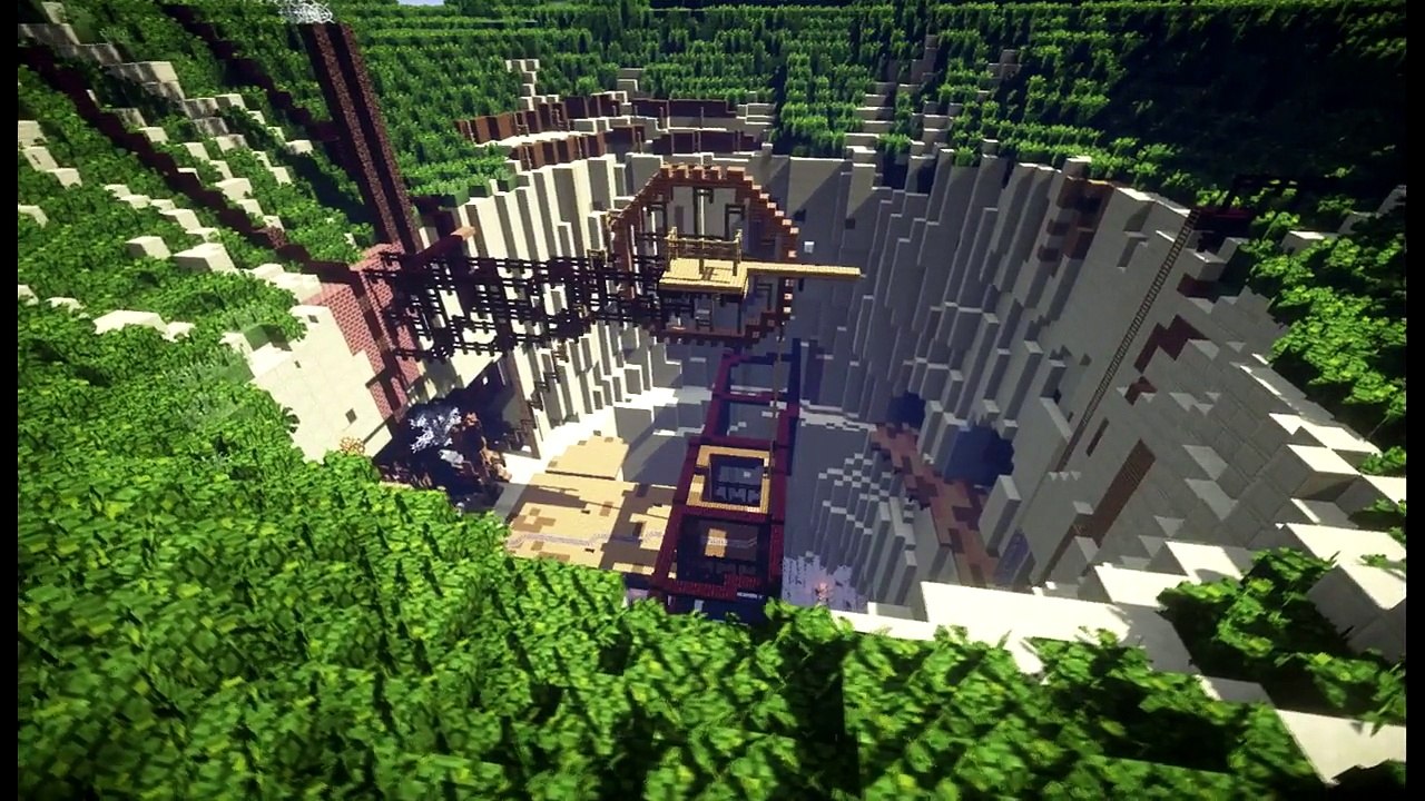 Minecraftで天空の城ラピュタ世界を再現してみた☆（第1部）Castle in the Sky(Laputa: The Flying Island)"  in Minecraft #01