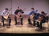 Beethoven Symphony 7, II. Allegretto played by the Richmond Guitar Quartet