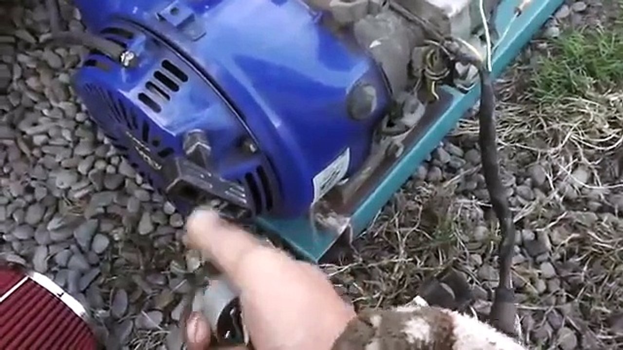From flare to 13HP engine startup on Victory gasifier