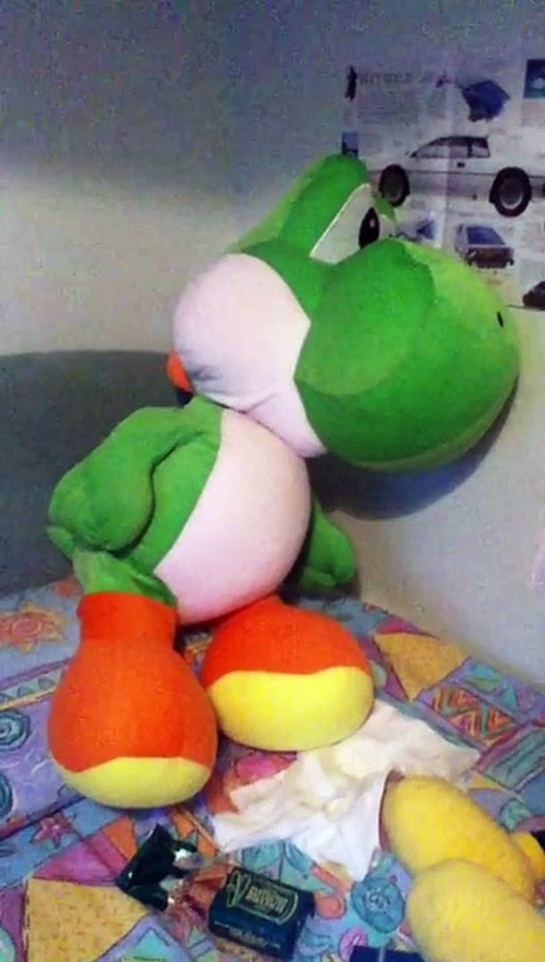 giant stuffed yoshi