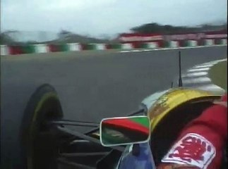 F1 1995 Onbaord Eddie Irvine lap