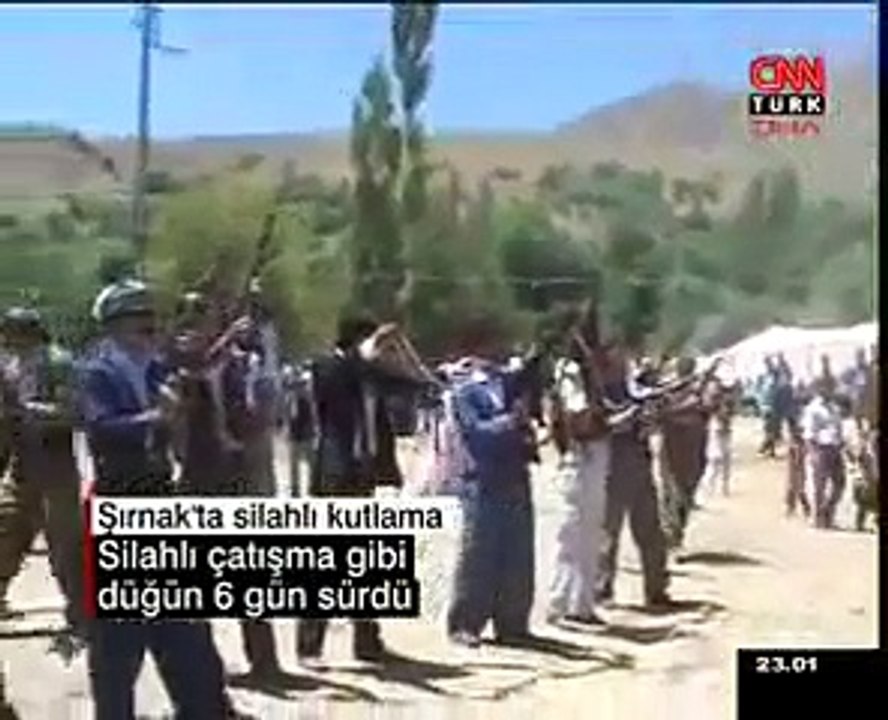 6 Gün 6 Gece Süren Dügünde Silahlar Hiç Susmadi