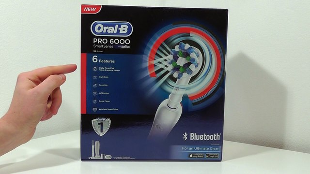 Braun Oral-B Pro 6000 Smart Series Electric Toothbrush Unboxing