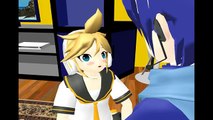 MMD and Vocaloid - Len's SIMPLY QUESTIONABLE Adventure (Funny)